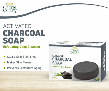 Charcoal Soap 90g (real extract)