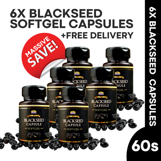 6x Blackseed Softgel Capsule 60s