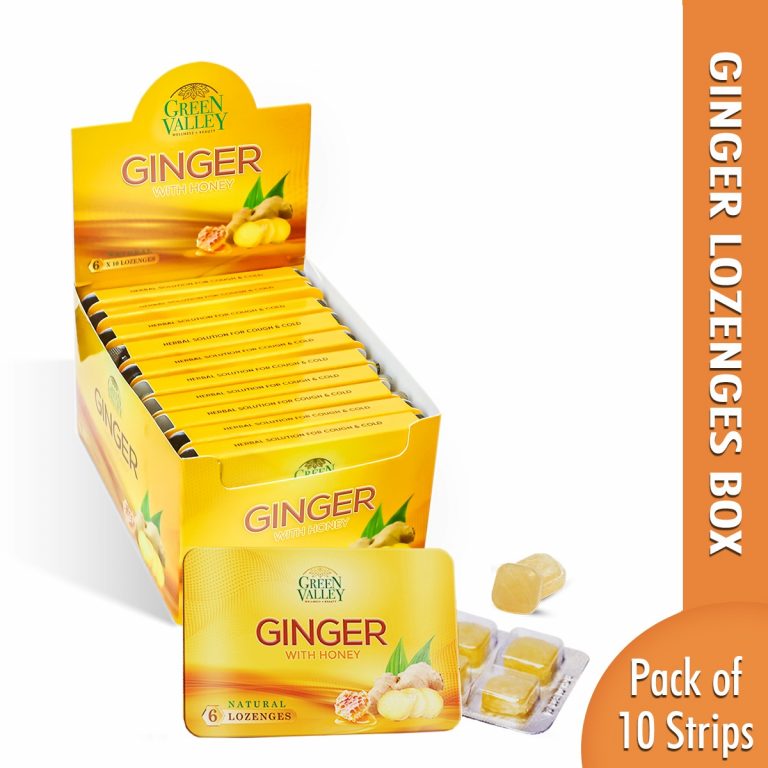 Ginger Lozenges 6s (Pack of 10)