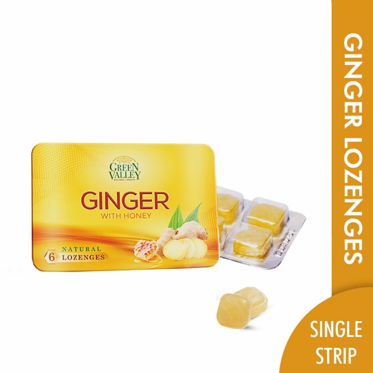 Ginger Lozenges 6s (1 strip)