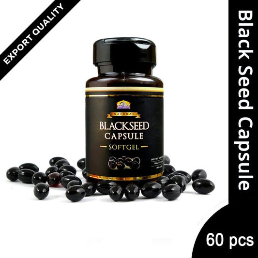 Blackseed Oil SoftGel Capsules (SANHA Approved Halal)